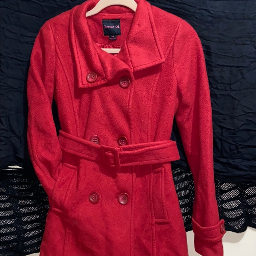 Red coat